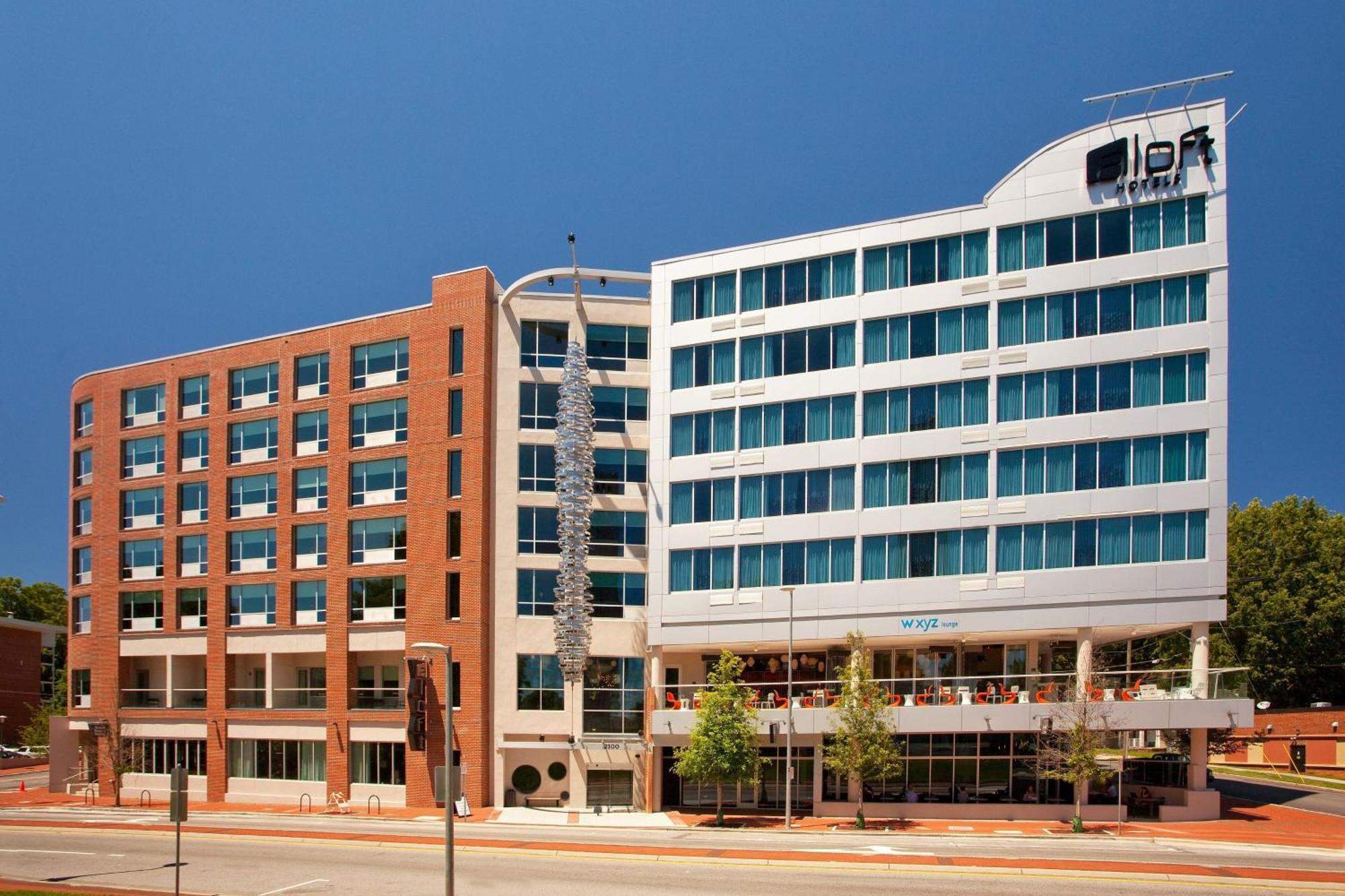 Hotel Aloft Raleigh Exterior foto
