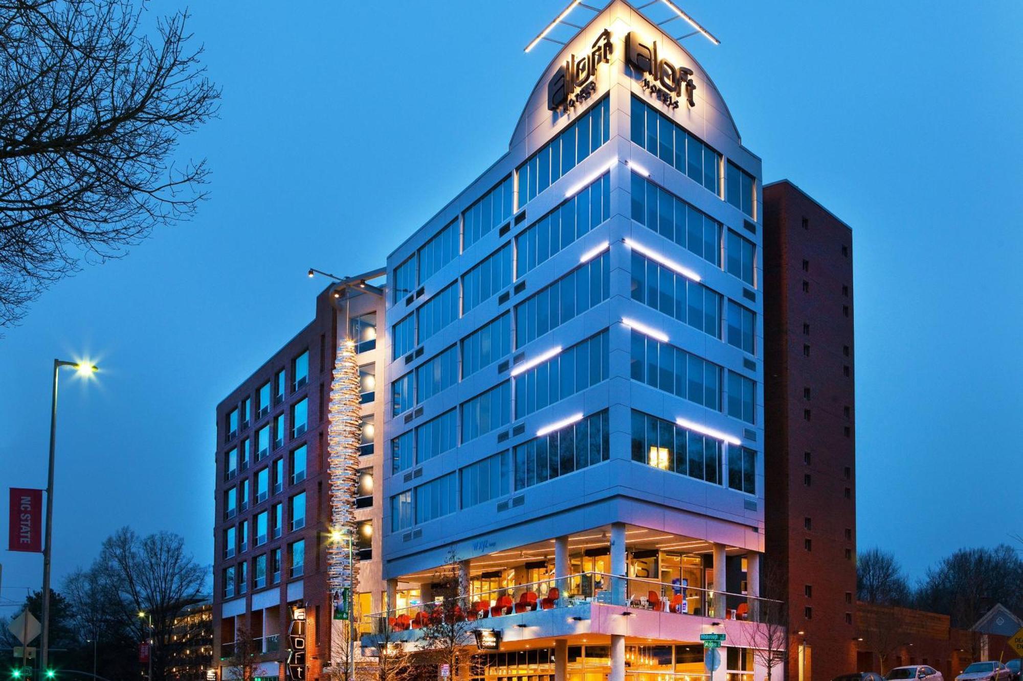 Hotel Aloft Raleigh Exterior foto